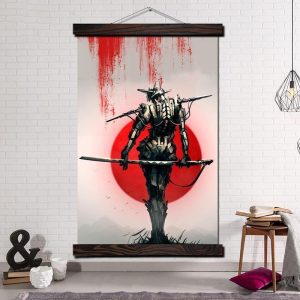 Japanse Poster Steampunk Samurai - 70x105CM