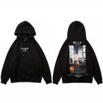 Japanse Reus Hoodie - Zwart