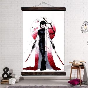 Japanse Schilderij Geisha Kunst - 70x105CM