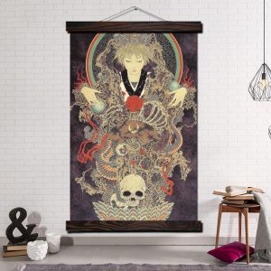 Japanse Schilderij Shinigami - 70x105CM