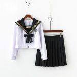 Japanse Schooluniform Fantasie - Lange set met sokken