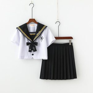 Japanse Schooluniform Fantasie - Korte set met sokken