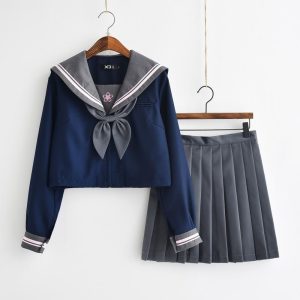 Japanse Schooluniform School - Set met lange mouwen