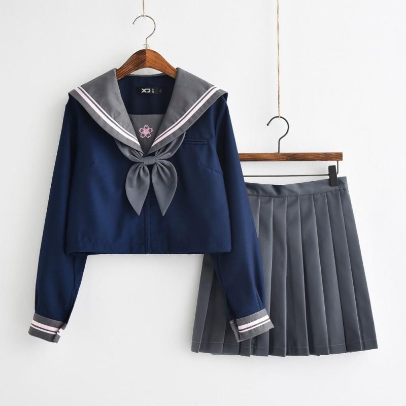 Japanse Schooluniform School - Set met lange mouwen