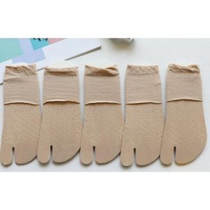 Japanse Sokken Katoen - Beige