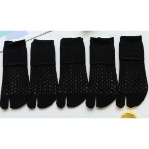 Japanse Sokken Katoen - Zwart