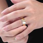 Japanse Stalen Ring Dames - 10