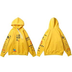 Japanse Sweater 2k19 - Geel