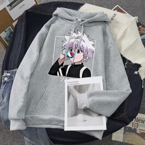 Japanse Sweater Hunter x Hunter Anime - Grijs