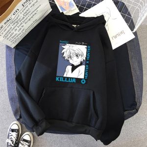 Japanse Sweater Killua - Zwart