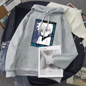 Japanse Sweater Killua - Grijs