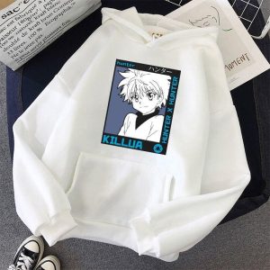 Japanse Sweater Killua - Wit