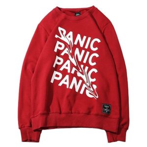 Japanse Sweater Panic - Zwart