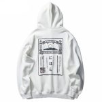 Japanse Sweater Rijzende Zon - Wit