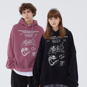 Japanse Sweater Ruimteschip