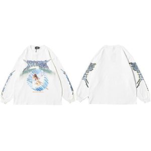 Japanse Sweater Subarashi - Wit