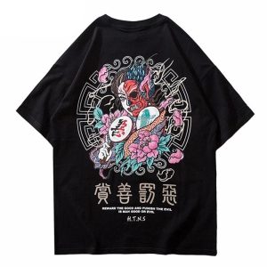 Japanse T-shirt Demonische Geest