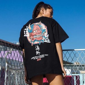 Japanse T-shirt Hannya