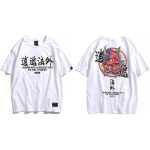 Japanse T-shirt Hannya - Wit