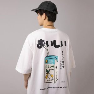 Japanse T-shirt Harajuku-stijl