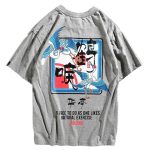 Japanse T-shirt Jiyū - Grijs