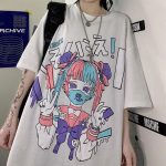 Japanse T-shirt Lolita - Wit