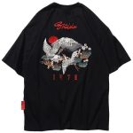 Japanse T-shirt Shidoku - Zwart
