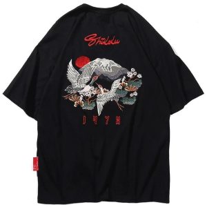 Japanse T-shirt Shidoku - Zwart