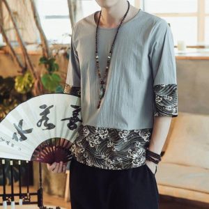 Japanse T-shirt Traditioneel - 5XL