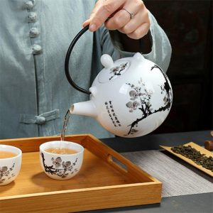 Japanse Theepot Bloemen