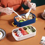 Japanse Waterdichte Bento-doos - Blauw