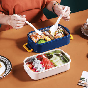 Japanse Waterdichte Bento-doos - Blauw