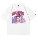 Japanska T-shirt Manga - Wit
