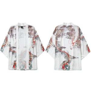 Kimono Bijwerking Chinese Draak - XXL