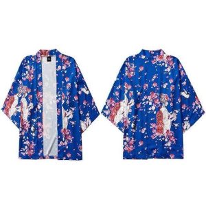 Kimono Haori Fashion - Blauw