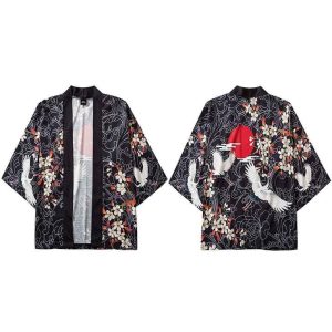 Kimono Korte Kraanvogel - XXL