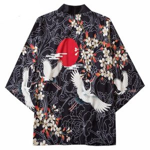 Kimono Korte Kraanvogel