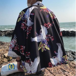 Kimono Vest Kort - XXXL