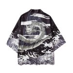 Korte Kimono Draak - XXL