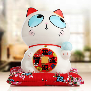 Maneki Neko Standbeeld