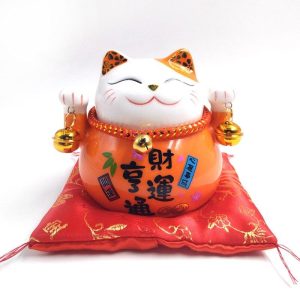 Maneki Neko Vintage - Oranje