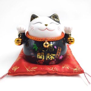 Maneki Neko Vintage - Zwart