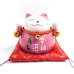 Maneki Neko Vintage - Roze