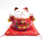 Maneki Neko Vintage - Rode