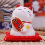 Maneki Neko in Keramiek