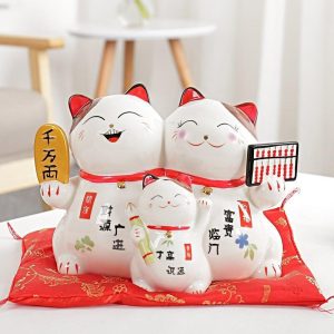 Maneki Neko’s Familie Spaarpot