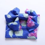 Obi-riem Blauw Blad Patroon
