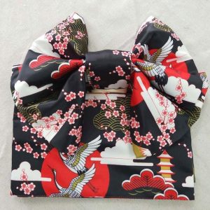 Obi-riem Japanse Stijl Kraanvogel