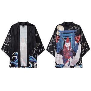 Panda Haori Kimono - XXL