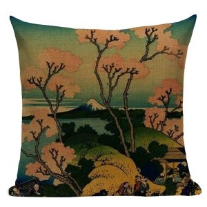 Vintage Japanse Patroon Kussensloop